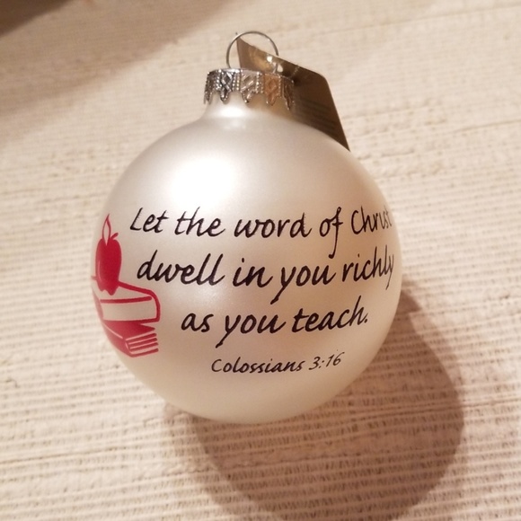 Teacher Ornament (Bronner's) - Picture 1 of 4